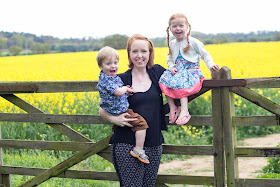 what the redhead said blogger and her son and daughter 