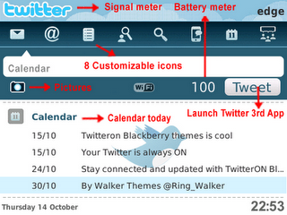 Tema BlackBerry 8520 TwitterOn Download Tema BlackBerry 8520 Gratis 2012