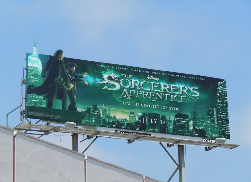 Disney The Sorcerer's Apprentice bilboard