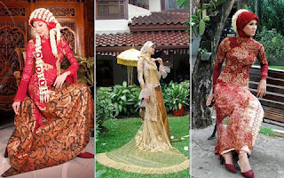 Kebaya Pengantin Muslim Sederhana