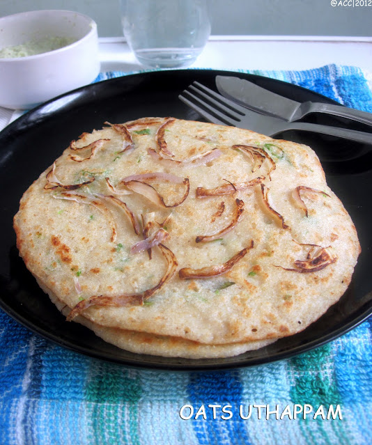 Oats uthappam