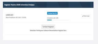 Tata Cara Membuat Akun Ujian Seleksi Mandiri Bersama (USMB) Universitas Sriwijya