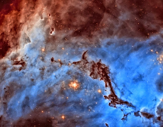 NGC 1763 part of the N11 Star