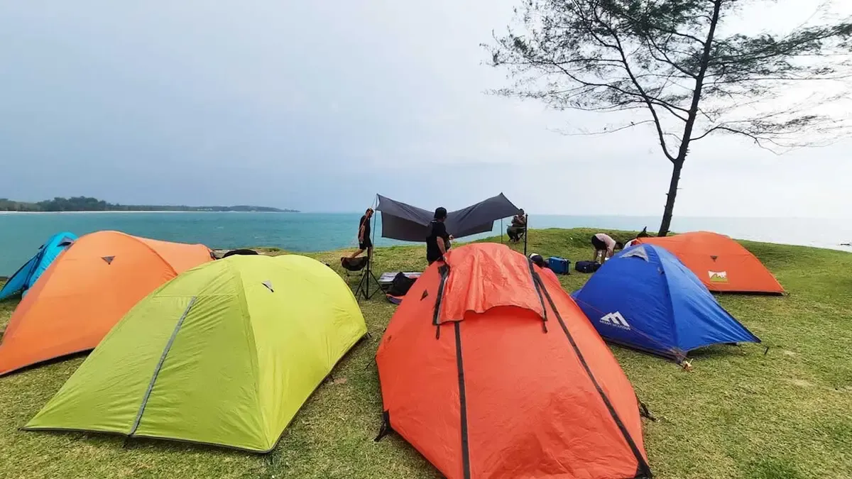 Camping Pantai Bugle Camara