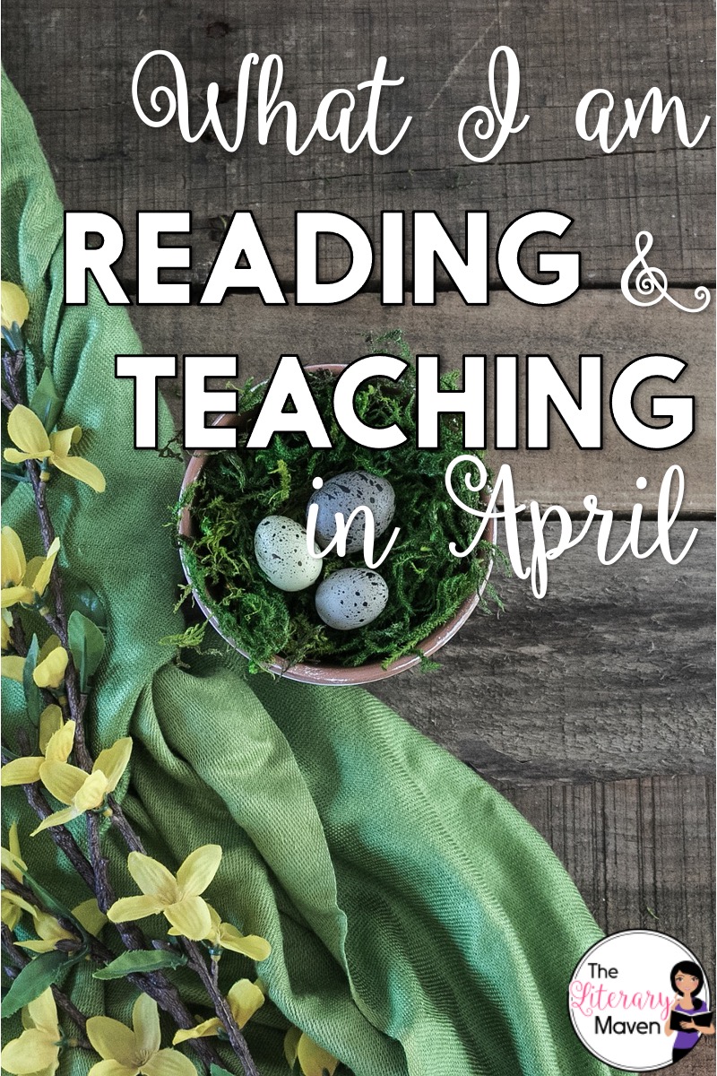 Our "dealing with disaster" unit begins with poetry, nonfiction, and a short story. We'll begin parallel novels and state testing at the month's end.