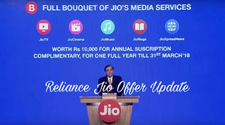 As we know that Few Minutes Ago Sir. Mukesh Ambani was Live and Announced  Jio Prime Membership Offer  And by this Jio Prime Membership will be Valid for All Existing users of Jio as well as for New Users Of Jio.And for Registering with "Jio Prime Membership Offer" You have To Pay Rs.99 between 1st March 2017 to 31st March 2017.You can Pay this Rs.99 by MyJio App,Jio.com Website or by going to Reliance Jio Store. And After paying Rs.99 You will be eligible for this Offer for 1year till 31st March 2018 by Paying Rs.303 Per Month.  In return of Paying Rs.99(Registration)+ Rs.303 Per Month You will get data with 4G Speed till 1GB daily and after 1GB your data speed will be 128kbps & Unlimited Calling And for there You have to Pay Only Rs.303 Per Month. And this offer will be  valid for all existing Users of Jio and All new Jio users who join before 31st March 2017.    So finally we are getting benifited by This Jio offer and we have to Pay Only Rs.303 in a Month and in Return we are getting Data same as Jio Happy New Offer for example    Data - 1GB data daily with 4G Speed after 1GB 128kbps. Calls- Unlimited Calling.  So finally in a 30 Days we are getting 30GB Data with 4G Speed and Unlimited Calling.  So finally pay the registration Amount of Rs.99 and be the eligible for  JIO PRIME MEMBERSHIP OFFER .    Thanks for reading this post . Stay tuned with TezTricks.com for More Updates .  You may Like our Facebook page fb.com/TezTricks for more updates .  For Getting Loot Updates directly in Your Whatsapp.Message Us SUB_YourName To @8271934264.  And If You have Any Quiry Then  feel free To Comment Below.. Thank you for being our regular visitor, stay tuned with TEZ Tricks for more loots & offers.