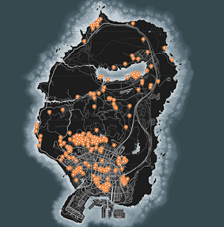 How to find all the Jack O' Lantern in the GTA V Halloween event