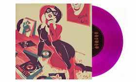 San Diego Comic-Con 2014 Exclusive Batman The Animated Series 7” Singles by Danny Elfman & Mondo - Harley Quinn by Matt Taylor