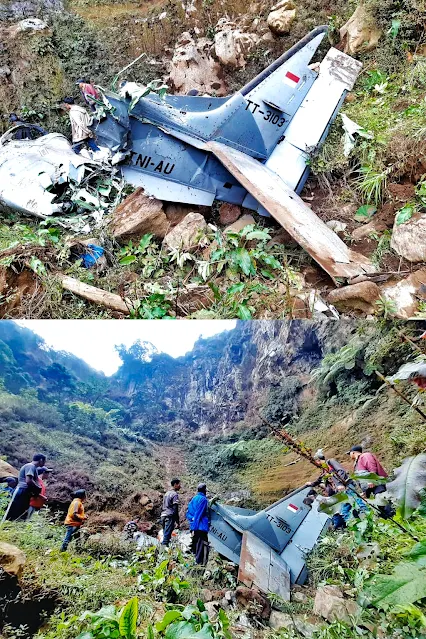 Pesawat jatuh Pasuruan Probolinggo Bromo