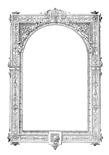 frame border image clipart antique design crafting image