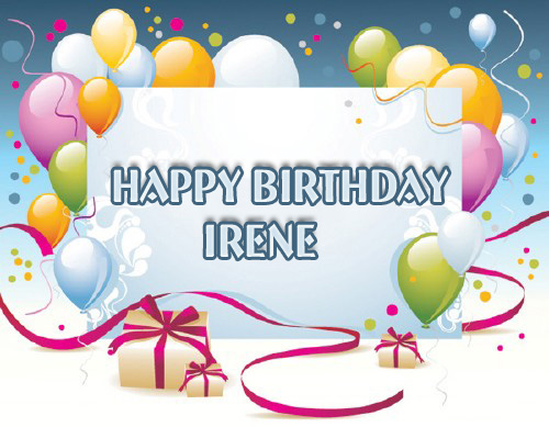 happy birthday irene images