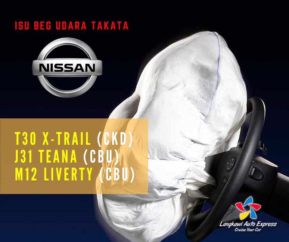 4 Model Kereta Terlibat Masalah AirBag Takata - Berita 