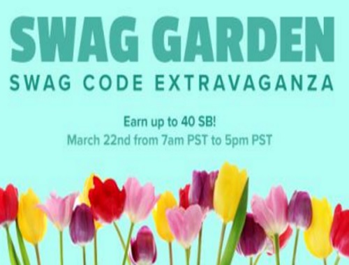 Swagbucks Swag Garden Swag Code Extravaganza