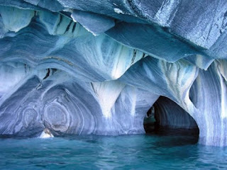 The Marble Caves of Rio Tranquilo