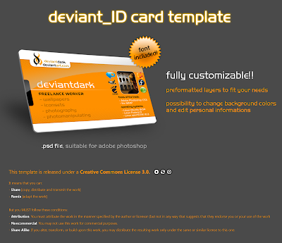 free business card psd templates