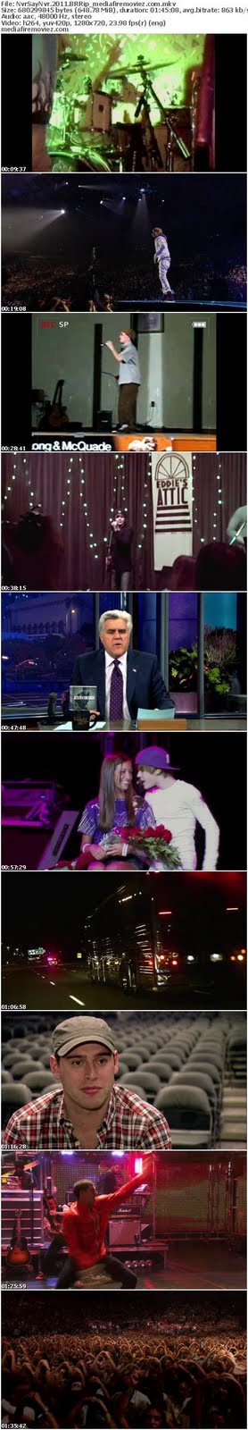 justin bieber never say never 2011 brrip. Follows Justin Bieber with