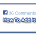 How To Add Facebook Comment Count To Blogger?