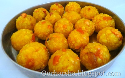 Boondi Ladoo Recipe  (5)