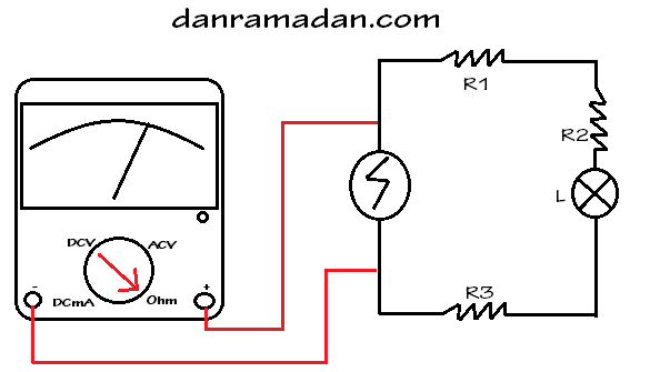 AVO meter cara mengukur dan menghitung hasil pengukuran arus, tegangan, tahanan dengan akurat
