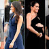 See how Meghan Markle's baby bump has grown from October to today
