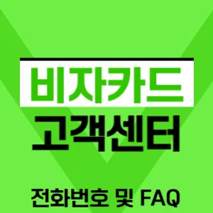 비자카드 고객센터 전화번호