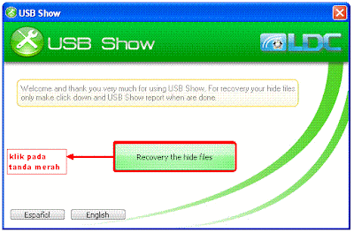 USB Show : Cara Mengembalikan File yang Disembunyikan Virus