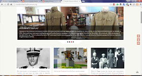 screen grab of Franklin Historical Museum webpage