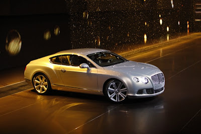 2011 Bentley Continental GT appeared in all its glory Paris 2010 Live