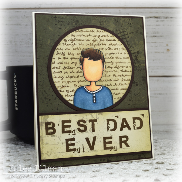 Father's day card by Julee Tilman