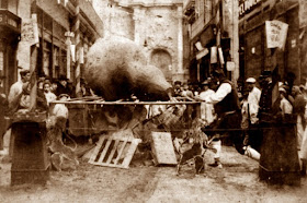 Falla de la calle de Zaragoza, 1902