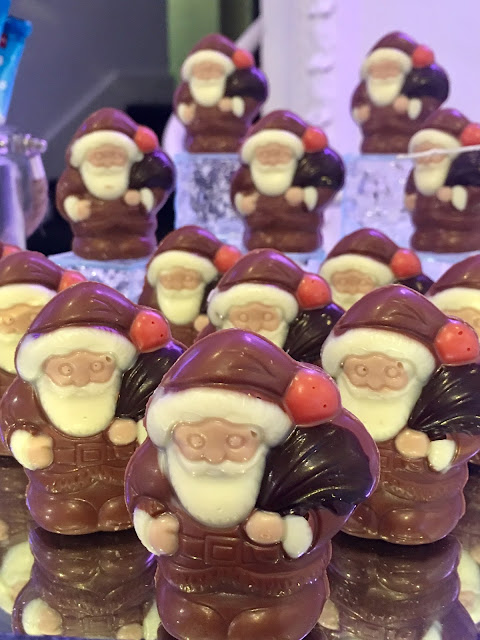 Lily chocolate santas #christmasinjuly