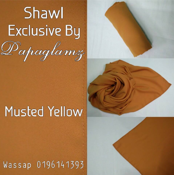 Miliki Shawl Exclusive By Papaglamz Secara PERCUMA