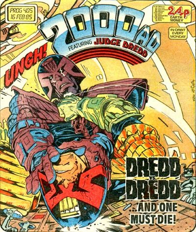 2000 AD #405, Judge Dredd