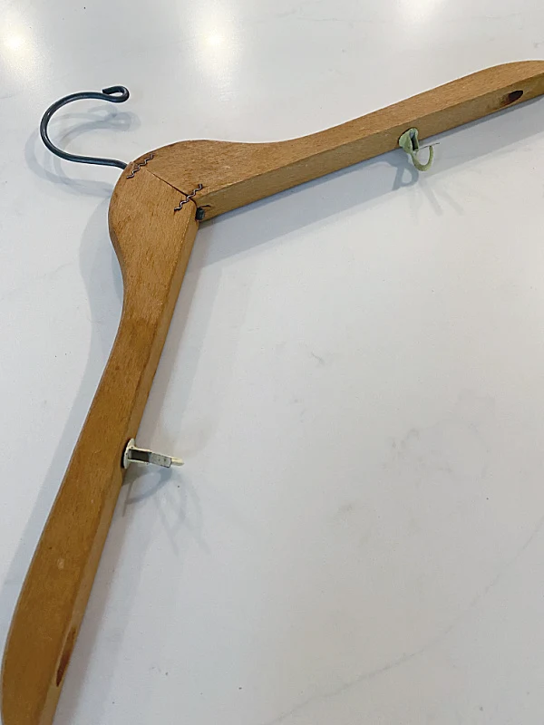 hanger with screw hooks