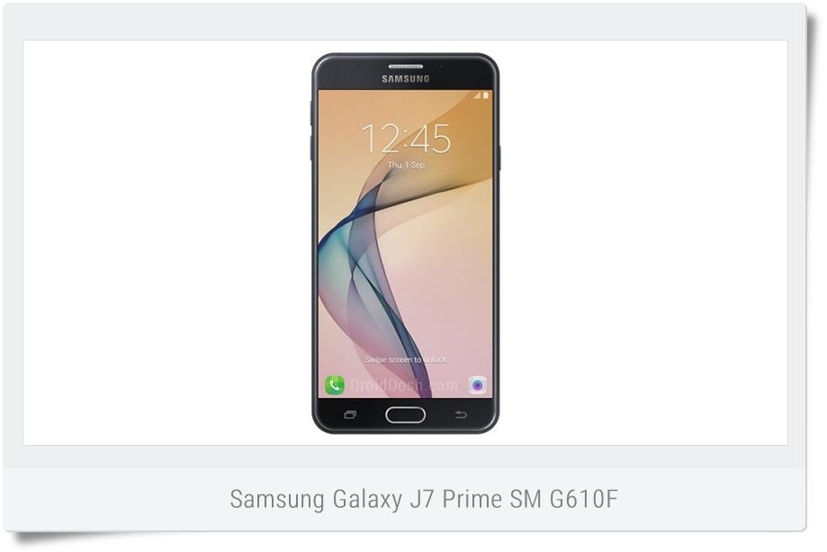 Download stock Nougat firmware for Galaxy J7 Prime SM-G610F from India - G610FDDU1BQH9