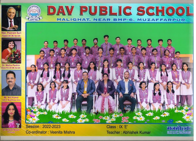Class Group Photo - IX 'E'