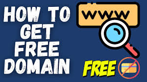 How you get a free domain name for your website