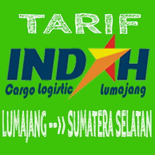 Tarif Indah Cargo dari Lumajang ke Sumatera Selatan