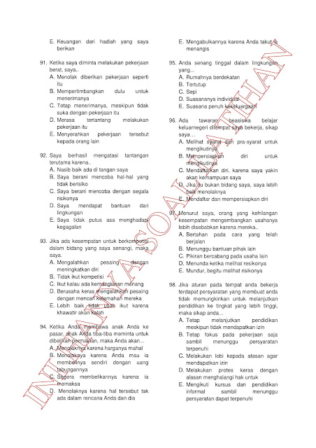 300+ Latihan Soal Tes CPNS SKD (TWK TIU TKP) 2021 + Kunci Jawaban (Bagian 2)