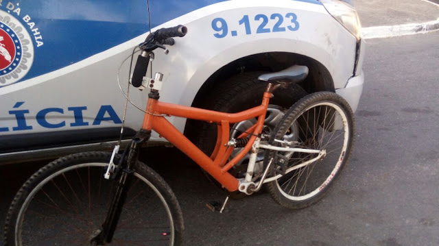 Bicicleta roubada recuperada pela 12ª CIPM