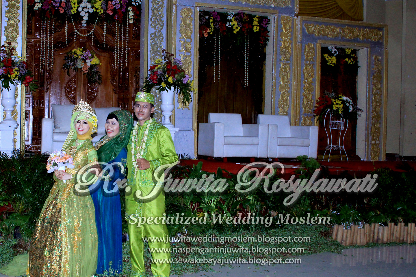 RUMAH SEWA KEBAYA JUWITA Busana Pengantin Couple Warna 