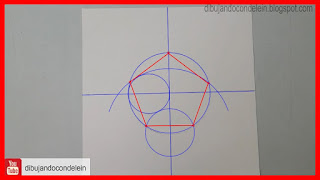 clases gratis de dibujo; dibujo técnico; Delein Padilla; dibujando con delein; pentagono; dibujo fácil; ideas para dibujar; diy; tutorial; como hacer; 