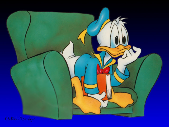 Donald Duck is Confused