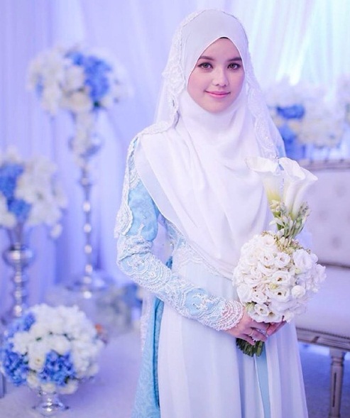 gaun pengantin muslimah malaysia