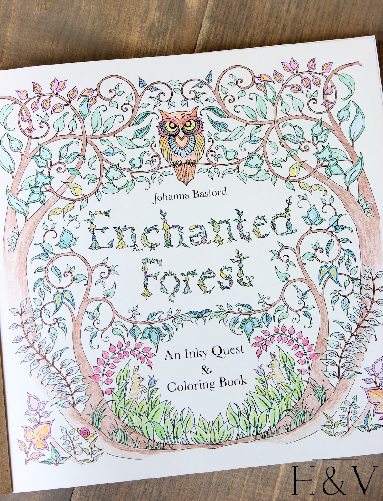 Secret Garden Coloring Book & Create Tote Giveaway