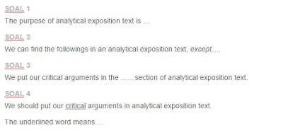 Contoh Soal Identifying Critical Arguments