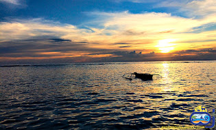 sunset di pulau sebira