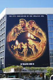 Jurassic World Dominion movie billboard