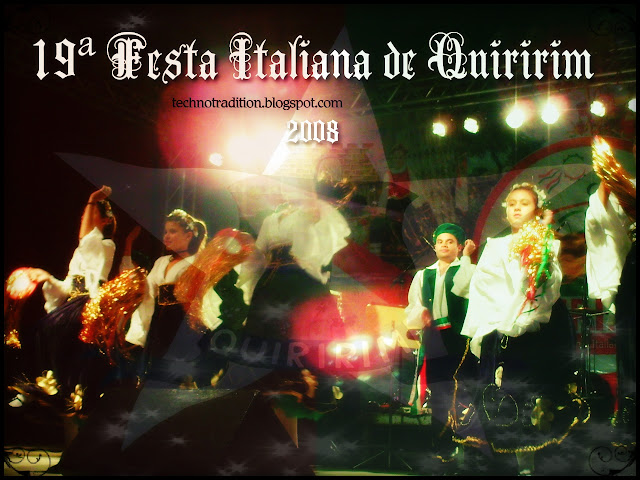 quiririm italia italian folk italy dance danza comida food traditional manjare brazil são paulo immigração imigrantes picolla tarantella santa lucia roman catholic católico paulista traditionalist traditionalismo direita conservative