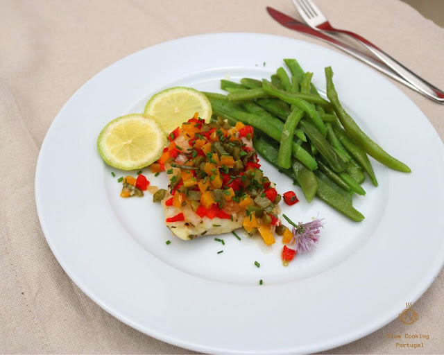 bacalhau fresco na slow cooker